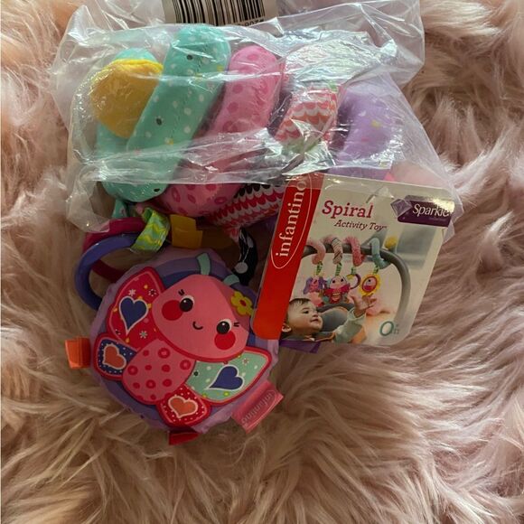 *NWT* Infantino Sparkle Spiral Activity Toy - Picture 1 of 2